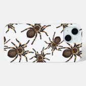 Coques Case-Mate iPhone Tarantula sur blanc (Verso (horizontal))