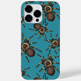Coque Pour Pour iPhone 14 Pro Max Tarantula sur bleu