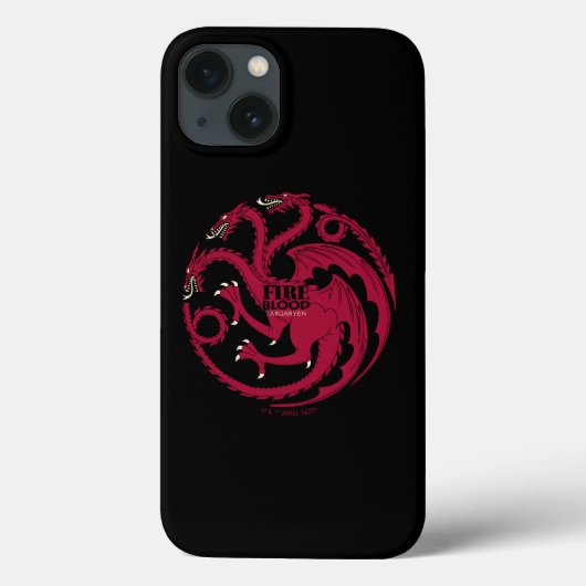 Coques Case-Mate iPhone Targaryen Sigil - Feu et Sang (Verso)