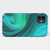 Coques Case-Mate iPhone "Tarifa" Bleu des vagues (Dos (Horizontal))