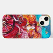 COQUES Case-Mate iPhone TAROTES DES OMBRES PERDUES / LA ROUE DE FORTUNE (Verso (horizontal))