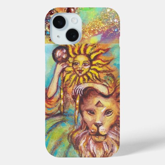 Coques Case-Mate iPhone TAROTES DES OMBRES PERDUES / LE SOLEIL ET LE Lion (Verso)