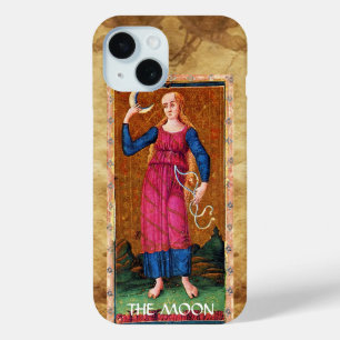 COQUE POUR iPhone 15 TAROTS ANCIENS RENAISSANCE 18 / LA LUNE