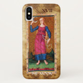 COQUES Case-Mate iPhone TAROTS ANCIENS RENAISSANCE 18 / LA LUNE (Dos)