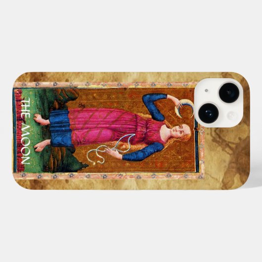 COQUES Case-Mate iPhone TAROTS ANCIENS RENAISSANCE 18 / LA LUNE (Verso (horizontal))