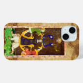 COQUES Case-Mate iPhone TAROTS DE RENAISSANCE ANTIQUE 10 / ROUE DE FORTUNE (Verso (horizontal))