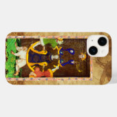 COQUES Case-Mate iPhone TAROTS DE RENAISSANCE ANTIQUE 10 / ROUE DE FORTUNE (Verso (horizontal))
