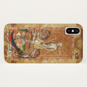 COQUES Case-Mate iPhone TAROTS DE RENAISSANCE ANTIQUE 13 / MORT (Dos (Horizontal))