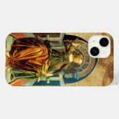 COQUES Case-Mate iPhone TAROTS DE RENAISSANCE ANTIQUE 14 / TEMPÉRANCE (Verso (horizontal))
