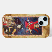 COQUES Case-Mate iPhone TAROTS DE RENAISSANCE ANTIQUE 15 / LE DIABLE (Verso (horizontal))