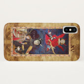 COQUES Case-Mate iPhone TAROTS DE RENAISSANCE ANTIQUE 15 / LE DIABLE (Dos (Horizontal))