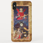 COQUES Case-Mate iPhone TAROTS DE RENAISSANCE ANTIQUE 15 / LE DIABLE (Dos)