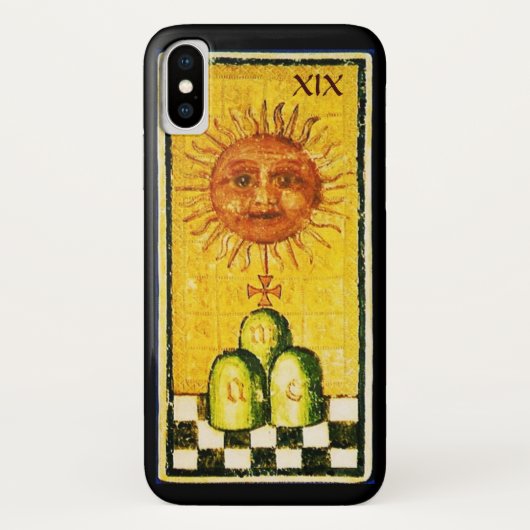 COQUES Case-Mate iPhone TAROTS DE RENAISSANCE ANTIQUE 19 / LE SOLEIL (Dos)