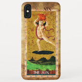 COQUES Case-Mate iPhone TAROTS DE RENAISSANCE ANTIQUE 19 / LE SOLEIL (Dos)