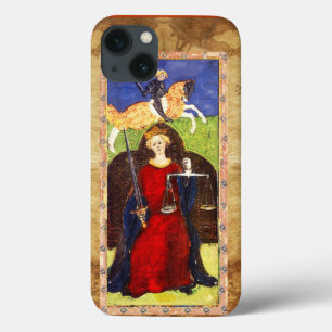ETUI iPhone Case-Mate TAROTS DE RENAISSANCE ANTIQUE 8 / JUSTICE