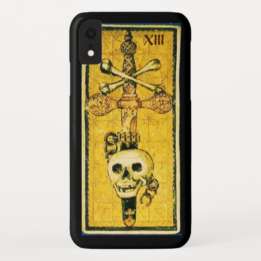 COQUES Case-Mate iPhone TAROTS DE RENAISSANCE ANTIQUE / ACE D'ÉPÉE (Dos)