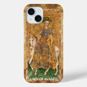 COQUE POUR iPhone 15 TAROTS DE RENAISSANCE ANTIQUE / FEMME DE VÊTEMENTS