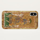 COQUES Case-Mate iPhone TAROTS DE RENAISSANCE ANTIQUE / FEMME DE VÊTEMENTS (Dos (Horizontal))