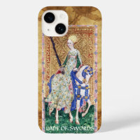 TAROTS DE RENAISSANCE ANTIQUE / FEMME DES ÉPÈRES
