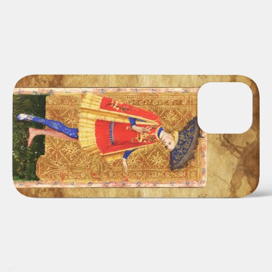 COQUES Case-Mate iPhone TAROTS DE RENAISSANCE ANTIQUE / PAGE DES TASSES (Verso (horizontal))