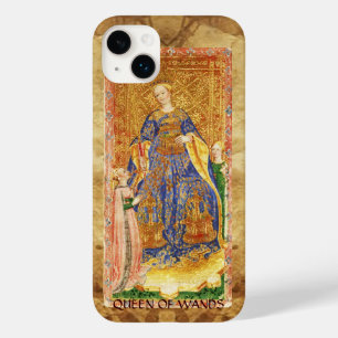 COQUES POUR iPhone TAROTS DE RENAISSANCE ANTIQUE / REINE DE WANDS