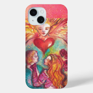 Coque Pour iPhone 15 TAROTS DES OMBRES PERDUES / AMOUREUX Saint-Valenti