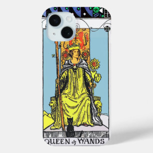 COQUE POUR iPhone 15 TAROTS/ REINE DE WANDS