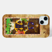 COQUES Case-Mate iPhone TAROTS RENAISSANCE ANTIQUES 10 / ROUE DE LA FORTUN (Verso (horizontal))