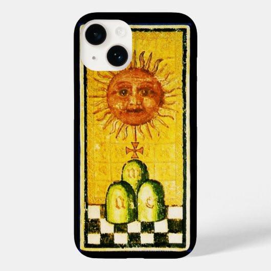 COQUES Case-Mate iPhone TAROTS RENAISSANCE ANTIQUES 19 / LE SOLEIL (Verso)