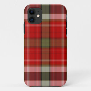 Coque iPhone 11 Tartan