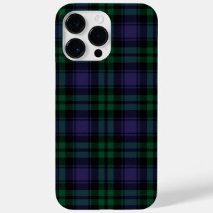 Coque Pour Pour iPhone 14 Pro Max Tartan Black Watch, Carreaux