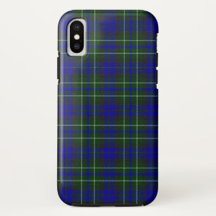 Coque Case-Mate Pour iPhone Tartan bleu vert Macneil de Colonsay