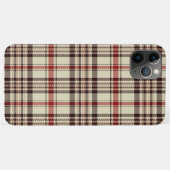 Coques Case-Mate iPhone Tartan Brown (Dos (Horizontal))