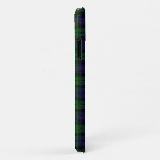Coques Case-Mate iPhone Tartan de Black Watch (Dos/Droite)