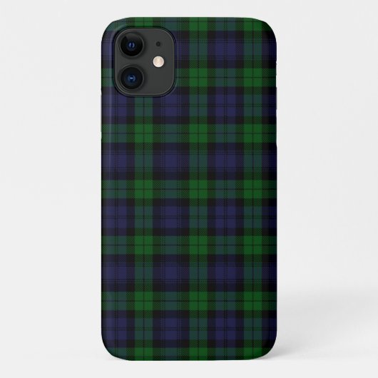 Coques Case-Mate iPhone Tartan de Black Watch (Dos)