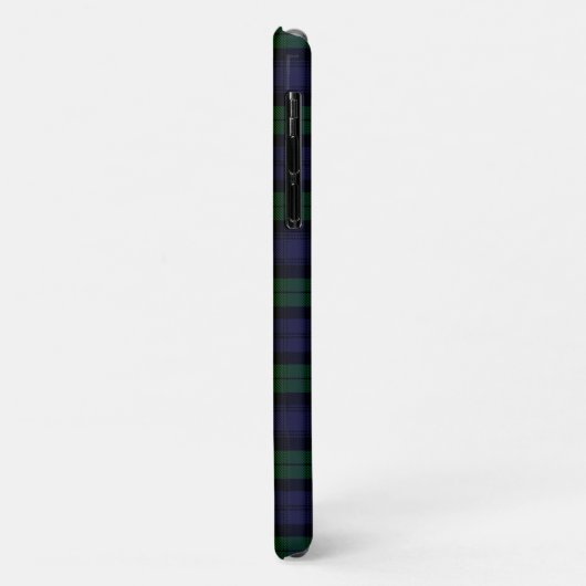 Coques Case-Mate iPhone Tartan de Black Watch (Dos/Gauche)