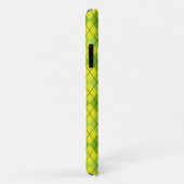 Coques Case-Mate iPhone Tartan écossais vert brillant (Dos/Droite)