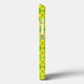 Coques Case-Mate iPhone Tartan écossais vert vif Motif (Verso / Gauche)