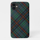 Coques Case-Mate iPhone Tartan en bleu, orange, vert... (Dos)