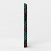 Coques Case-Mate iPhone Tartan en bleu, orange, vert... (Dos/Gauche)