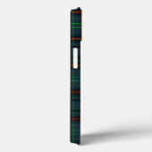 Coques Case-Mate iPhone Tartan en bleu, orange, vert (Verso / Droite)