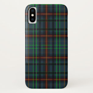 Coques Pour iPhone Tartan en bleu, orange, vert...