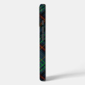 Coques Case-Mate iPhone Tartan en bleu, orange, vert... (Verso / Gauche)