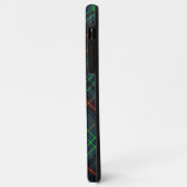 Coques Case-Mate iPhone Tartan en bleu, orange, vert... (Dos/Gauche)