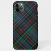 Coques Case-Mate iPhone Tartan en bleu, orange, vert... (Dos)
