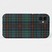 Coques Case-Mate iPhone Tartan en bleu, orange, vert... (Dos (Horizontal))