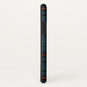 Coques Case-Mate iPhone Tartan en bleu, orange, vert... (Dos/Droite)