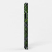 Coques Case-Mate iPhone Tartan en vert (Dos/Droite)