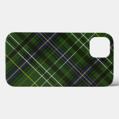 Coques Case-Mate iPhone Tartan en vert (Verso (horizontal))