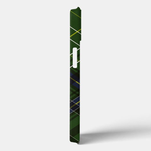 Coques Case-Mate iPhone Tartan en vert (Verso / Droite)
